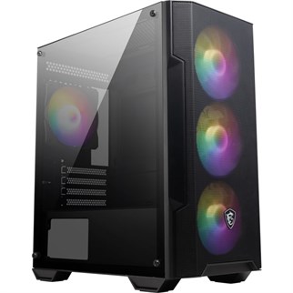 MSI 600W 80+ MAG FORGE M100A D60 Gaming Mid-Tower PC Kasası