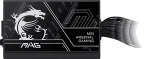 MSI 750w 80+ Bronze MAG A750BN PCIE5 III Power Supply