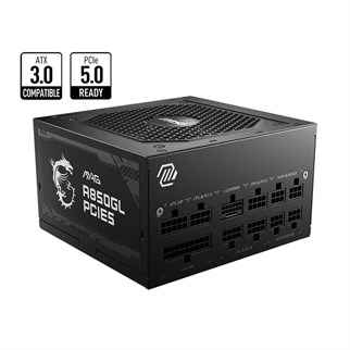 MSI 850W 80+ GOLD A850GL PCIe5.0 Tam Modüler Power Supply