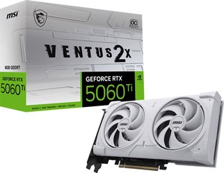 MSI 8GB RTX5060TI 8G VENTUS 2X OC WHITE PLUS GDDR7 HDMI-DP PCIE 5.0 BEYAZ