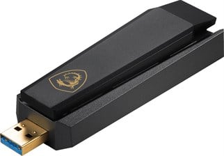 MSI AXE5400 WIFI6E Usb Kablosuz Ağ Adaptörü