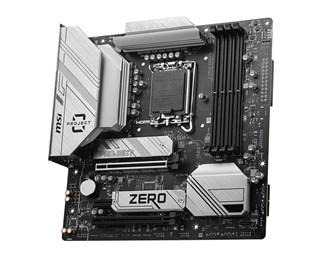 MSI B760M PROJECT ZERO DDR5 HDMI-DP TYPEC PCIE 4.0 1700p mATX