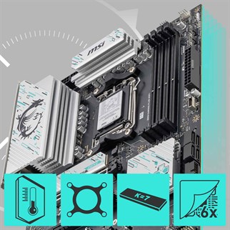 MSI B850 GAMING PLUS WIFI6E DDR5 HDMI-DP TYPEC PCIE 5.0 AM5 ATX