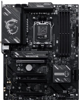 MSI B850 GAMING PRO WIFI6E HDMI-DP TYPEC PCIE 5.0 AM5 ATX