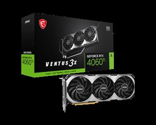 MSI GEFORCE RTX 4060 TI VENTUS 3X E 8G OC 128BIT
