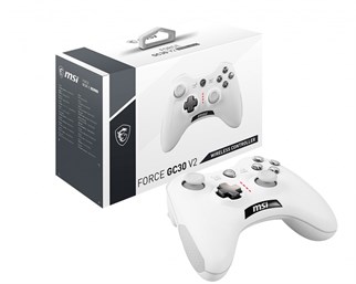 MSI GG FORCE GC30 V2 WHITE Kablosuz Gamepad Beyaz