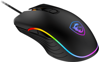 MSI GG FORGE GM300 7200dpi RGB Gaming Mouse
