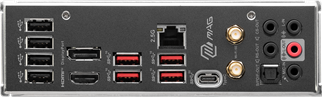 MSI MAG B760 TOMAHAWK WIFI6E DDR5 HDMI-DP TYPEC PCIE 4.0 1700p ATX