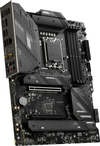 MSI MAG B760 TOMAHAWK WIFI6E DDR5 HDMI-DP TYPEC PCIE 4.0 1700p ATX