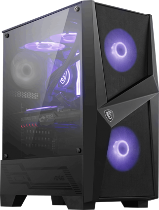 MSI MAG FORGE 100M Gaming Mid-Tower PC Kasası