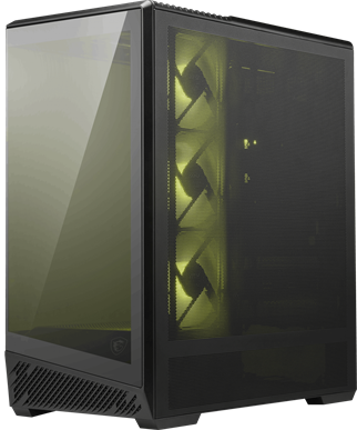 MSI MAG PANO 130R PZ PANORAMIK GAMING MID-TOWER PC KASASI SİYAH