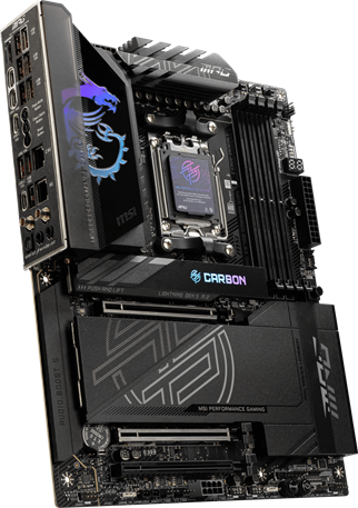 MSI MPG X870E CARBON WIFI7 DDR5 HDMI-DP TYPEC PCIE 5.0 AM5 ATX