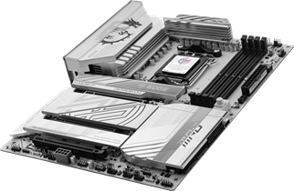 MSI MPG X870E EDGE TI WIFI7 DDR5 HDMI-DP TYPEC PCIE 5.0 AM5 ATX BEYAZ
