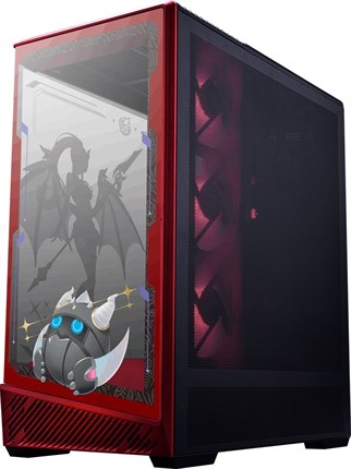 MSI PANO 130R MLG EDITION Gaming Mid-Tower PC Kasası Kırmızı-Siyah