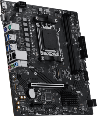 MSI PRO A620AM-B EVO DDR5 HDMI PCIE 4.0 AM5 mATX