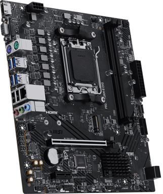 MSI PRO A620AM-B EVO DDR5 HDMI PCIE 4.0 AM5 mATX