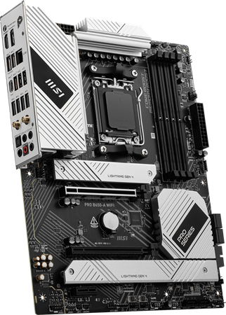 MSI PRO B650-A WIFI6E DDR5 HDMI,DP Port PCIE 4.0 AM5 ATX