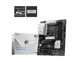 MSI PRO B760-P II DDR5 HDMI-DP PCIE 4.0 1700p ATX