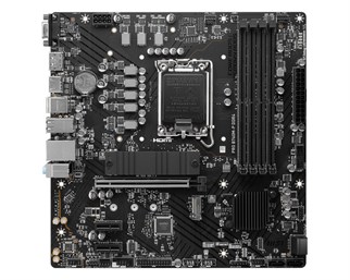 MSI PRO B760M-P DDR4 HDMI DP PCIe 16X v4.0 1700p mATX