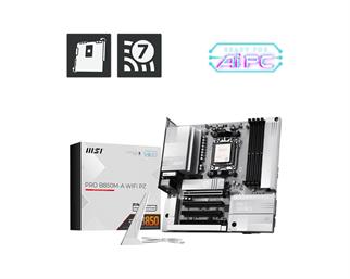 MSI PRO B850M-A WIFI PZ DDR5 ANAKART 8200MHz(OC)
