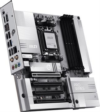 MSI PRO B850M-A WIFI7 PZ DDR5 HDMI-DP TYPEC PCIE 5.0 AM5 mATX BEYAZ