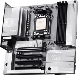 MSI PRO B850M-A WIFI7 PZ DDR5 HDMI-DP TYPEC PCIE 5.0 AM5 mATX BEYAZ
