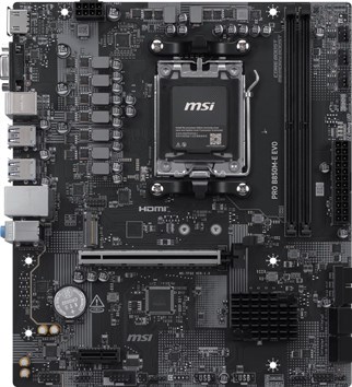 MSI PRO B850M-E EVO DDR5 HDMI-DP PCIE 5.0 AM5 mATX