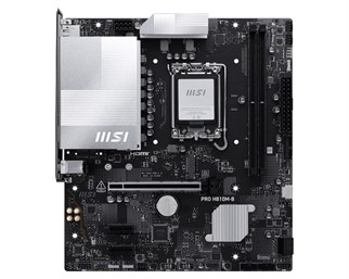 MSI PRO H810M-B DDR5 HDMI-DP PCIE 4.0 1851p mATX
