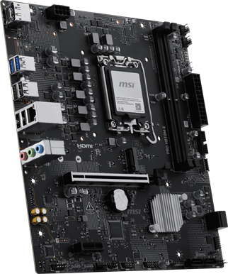 MSI PRO H810M-E DDR5 HDMI-DP PCIE 4.0 1851p mATX