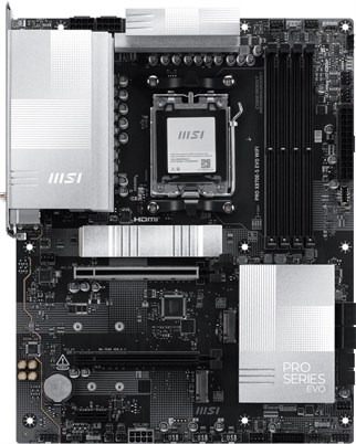 MSI PRO X870E-S EVO WIFI7 DDR5 HDMI-DP TYPEC PCIE 5.0 AM5 ATX