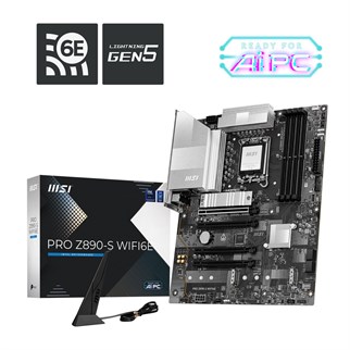 MSI PRO Z890-S WIFI6E DDR5 HDMI-DP TYPEC PCIE 5.0 1851p ATX