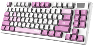MSI Q TR GG Forge GK600 TKL Violet Switch Mekanik Beyaz/Mor Oyuncu Klavyesi