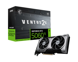 MSI RTX5060TI 16GB VENTUS 2X OC PLUS GDDR7 128bit HDMI DP PCIe 5.0