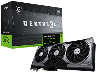 MSI RTX5090 32GB VENTUS 3X OC 32G GDDR7 512bit HDMI DP PCIe 5.0