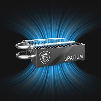 MSI SSD SPATIUM M580 PCIE 5.0 NVME M.2 2TB FROZR