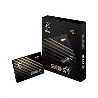 Msi 960GB Spatium S270 SATA 3.0 (500MB Okuma - 450MB Yazma) Ssd Disk