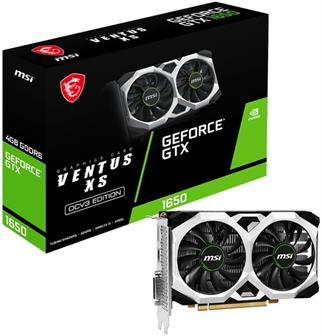 Msi GeForce GTX 1650 D6 Ventus XS OCV3 4GB GDDR6 128 Bit Ekran Kartı