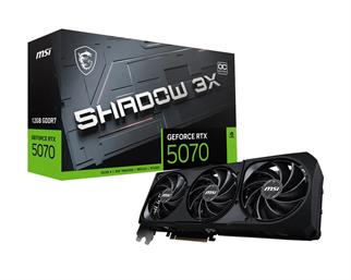 Msi GeForce RTX5070 12G Shadow 3X OC 12GB GDDR7 192 Bit DLSS 4 Ekran Kartı