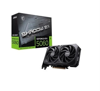 Msi Geforce RTX5060 8GB Shadow 2x GDDR7 128BIT DX12 Gaming Ekran Kartı Çift Fanlı Soğutma