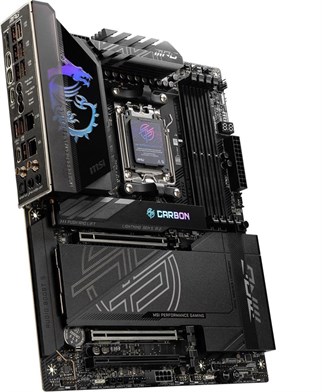 Msi MPG X870E CARBON WIFI AM5 DDR5 8400MHZ(OC) USB4 4X M.2 HDMI 5G 2.5G LAN WIFI 7 RGB ATX Anakart