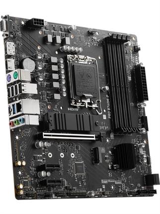 Msı Pro B760M-P SOKET 1700 DDR5 6800(OC) PCI-E M.2 USB3.2 HDMI DP VGA 1x 1G LAN mATX Anakart