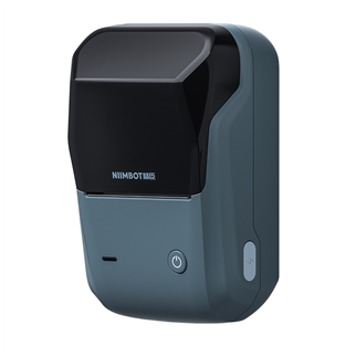 NIIMBOT B1, Taşınabilir, Mürekkepsiz, Termal Etiket Yazıcı (Bluetooth, USB) Uzay Mavisi