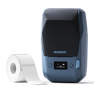 NIIMBOT M2, Taşınabilir, Akıllı Renk Baskısı, Termal Etiket Yazıcı (Bluetooth) Göl Mavisi