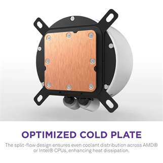 NZXT 360MM LCD KRAKEN ELITE 360 RGB v2 RL-KR36E-W2 AM5-1851p Sıvı Soğutmalı İşlemci Fanı Beyaz
