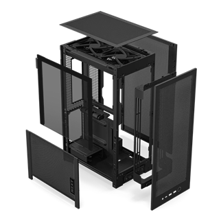 NZXT H2 FLOW CI-H21FB-01 2026 Gaming Mini-ITX PC Kassası