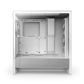 NZXT H5 FLOW 2024 RGB CC-H52FW-R1 Gaming Mid-Tower PC Kasası Beyaz