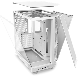 NZXT H6 FLOW RGB CC-H61FW-R1 Gaming Mid-Tower PC Kasası Beyaz