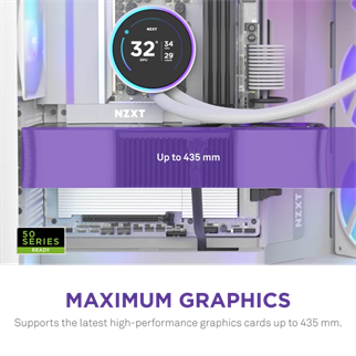 NZXT H9 FLOW RGB 2025 CM-H92FW-R1 Gaming Mid-Tower PC Kasası Beyaz