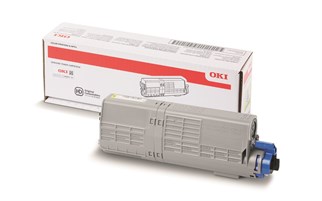 OKI C532/MC573 Sarı Orijinal Toner Kartuşu (Yellow Toner - 1.5K)