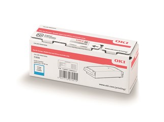 OKI C650 / C651 Cyan Orijinal Toner Kartuşu (6.000 Sayfa) - 9006127